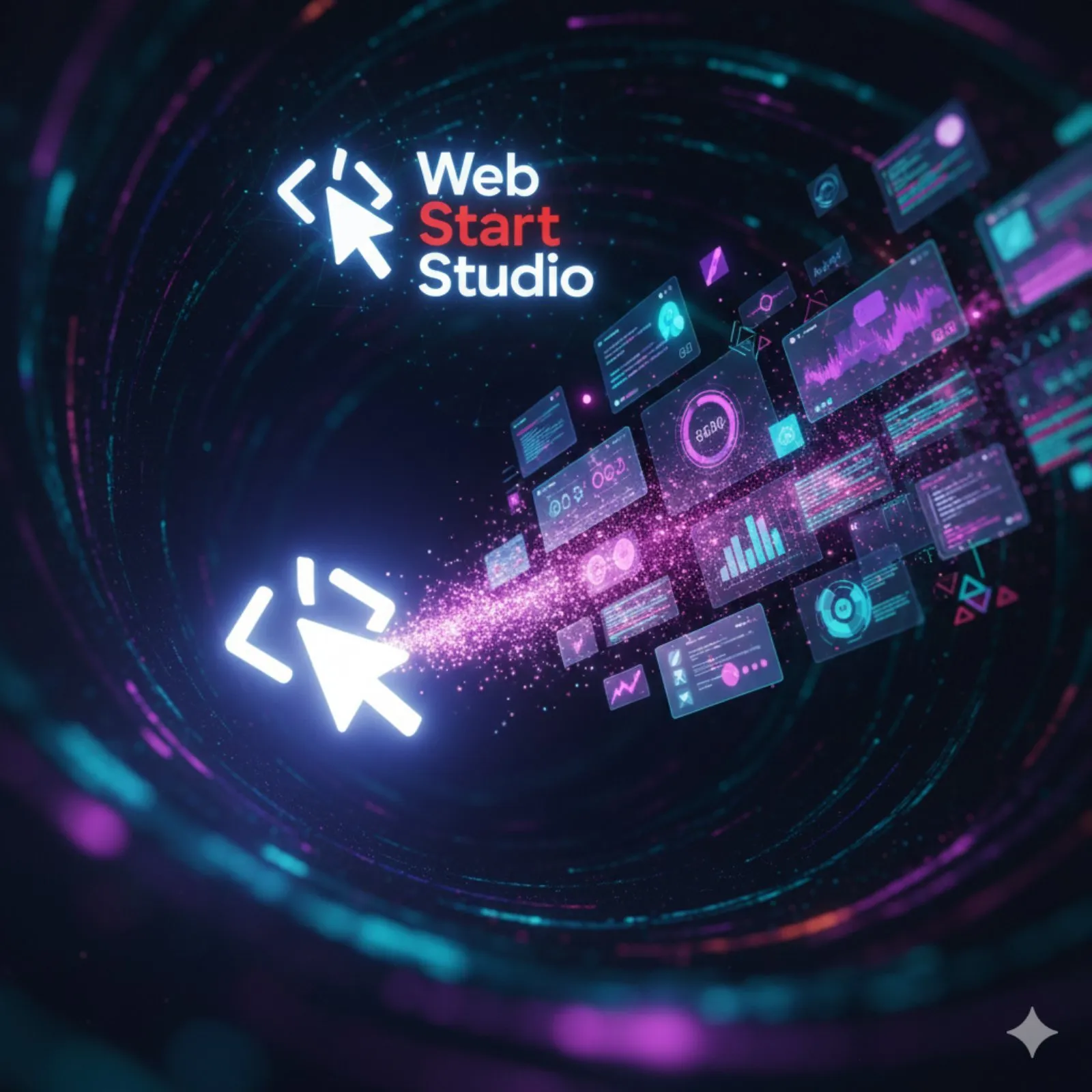 Лендінг з відео-фоном та великими заголовками