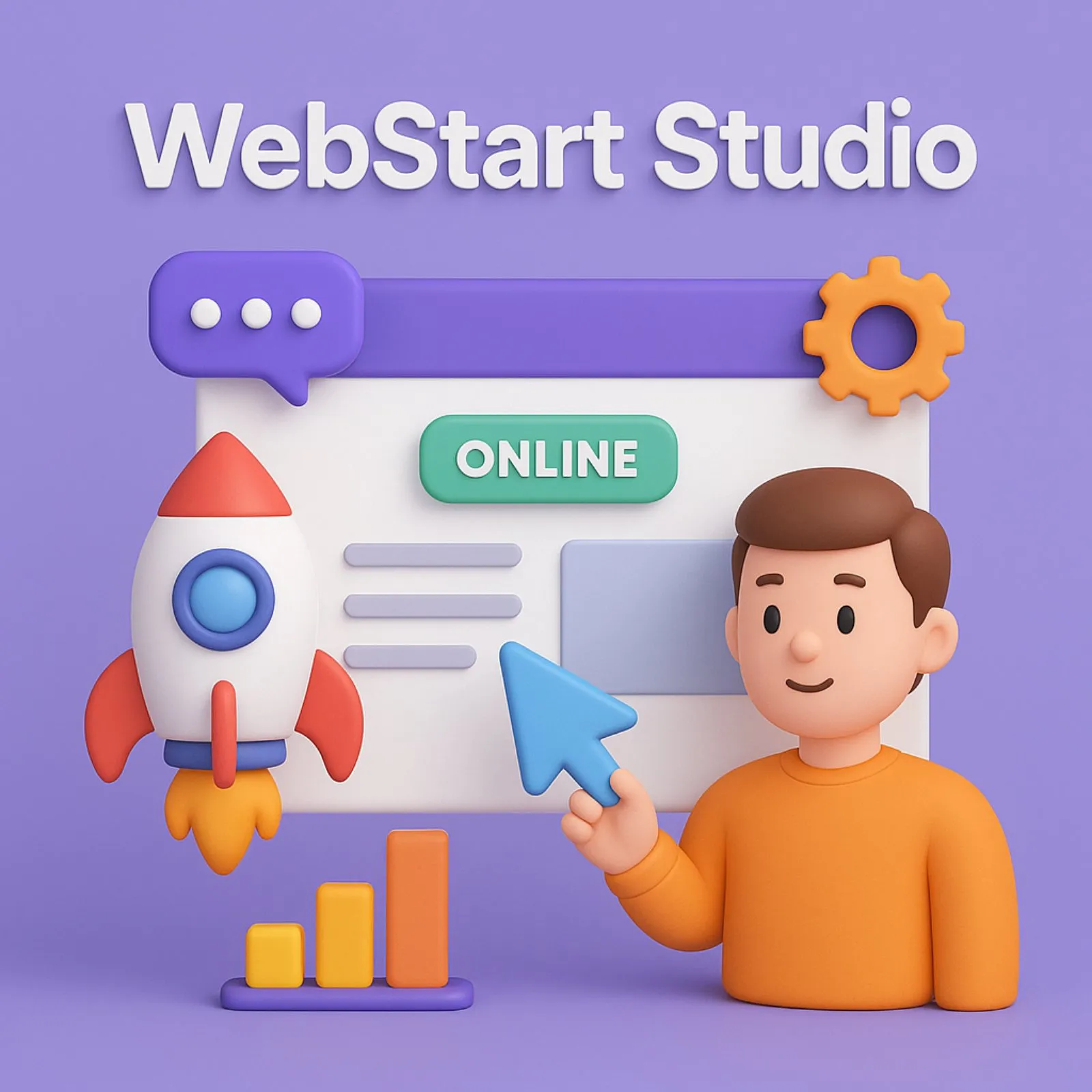 Сайт для будівельної компанії з портфоліо завершених об'єктів